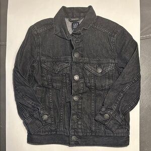 GAP Kids Icon Denim Jean Jacket in black wash Size XS